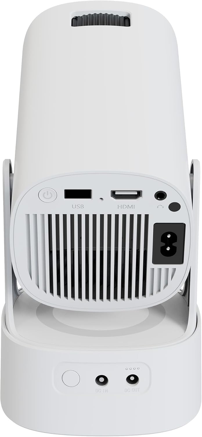 KIANO Vision Smart-Projektor in Reisegrösse – Tragbarer Mini-HD-Projektor mit WLAN, Bluetooth, Integ