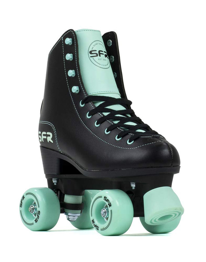 Sfr Skates Unisex, Jugend SFR Figure Rollschuhe Kinder 35.5 Schwarz / Minzgrün, 35.5 Schwarz / Minzg