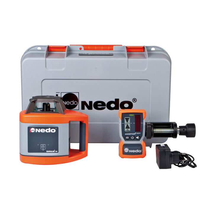 Nedo SIRIUS 1 H selbstnivellierender Rotationslaser - horizontal Baulaser - Nivellierlaser Laser mit