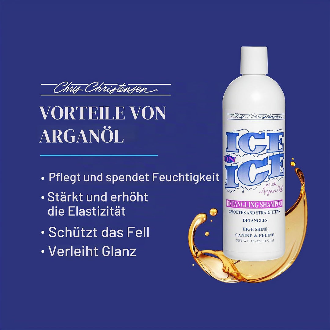 Chris Christensen Ice On Ice Shampoo - Tiefenreinigung und Glanz für das Haar | Professionelle Haarp