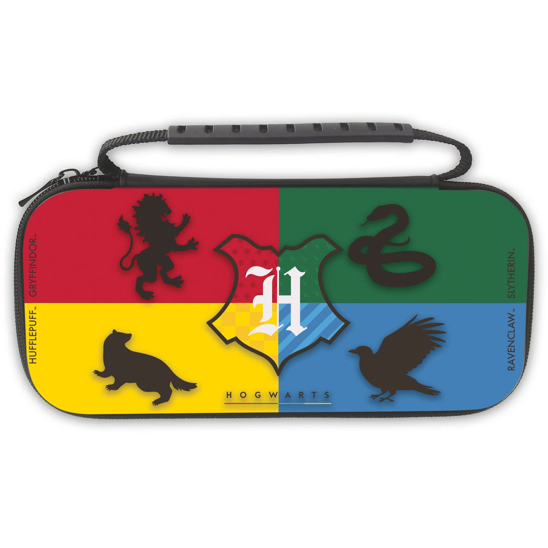 Freaks And Geeks Wizarding World Harry Potter 299254, XL Case for Nintendo Switch, 4 Haus, Multicolo