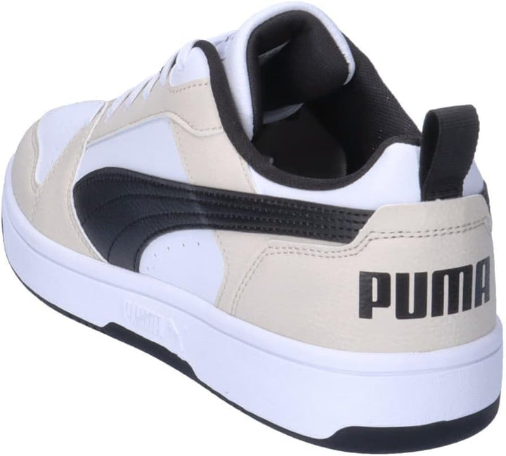 PUMA Herren Rebound V6 Low Leichtathletik-Schuh 36 EU Alpine Snow New Navy Puma White, 36 EU Alpine