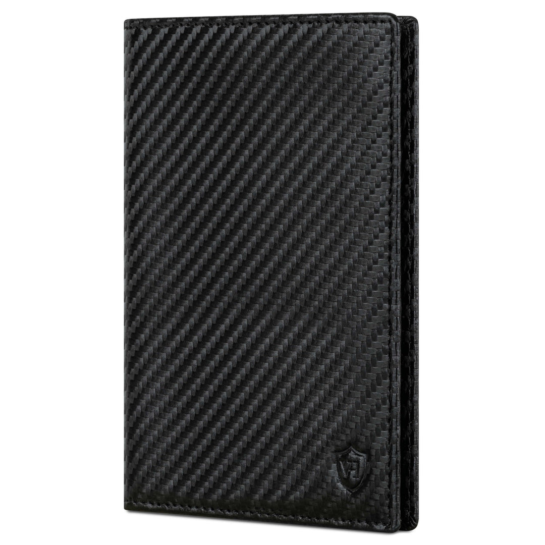 VON HEESEN® Reisepasshülle Etui mit RFID-Schutz - Passhülle Passport Reisepass Mappe Hülle Organizer