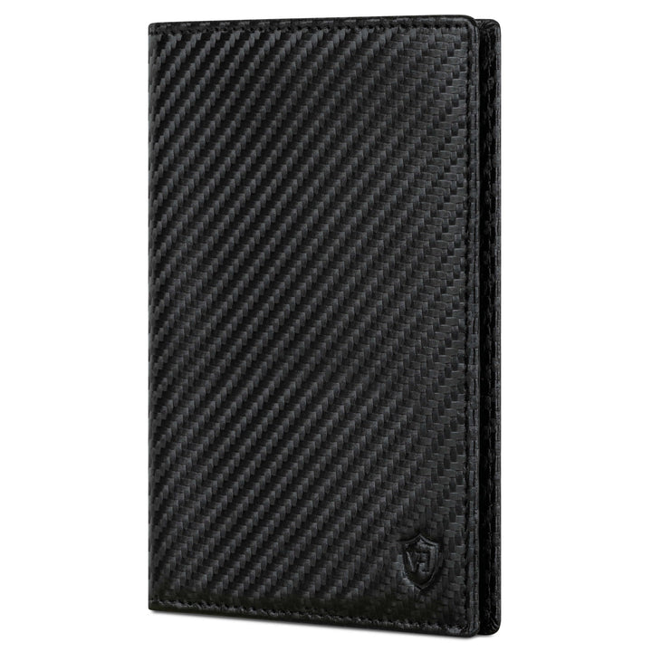 VON HEESEN® Reisepasshülle Etui mit RFID-Schutz - Passhülle Passport Reisepass Mappe Hülle Organizer