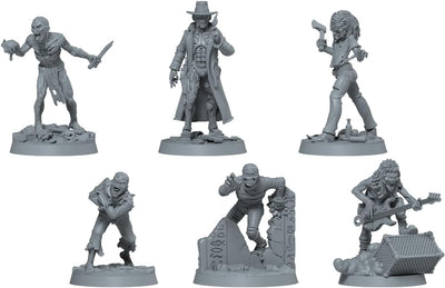 CMON, Iron Maiden Character Pack 2, Miniaturen-Erweiterung, Kennerspiel, Dungeon Crawler, 1-6 Spiele