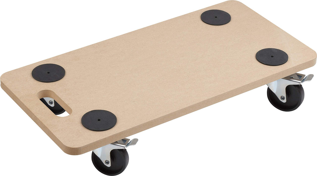 Metafranc Transportroller 590 x 290 mm - 200 kg Tragkraft - MDF-Platte - PP-Räder / Möbelroller mit