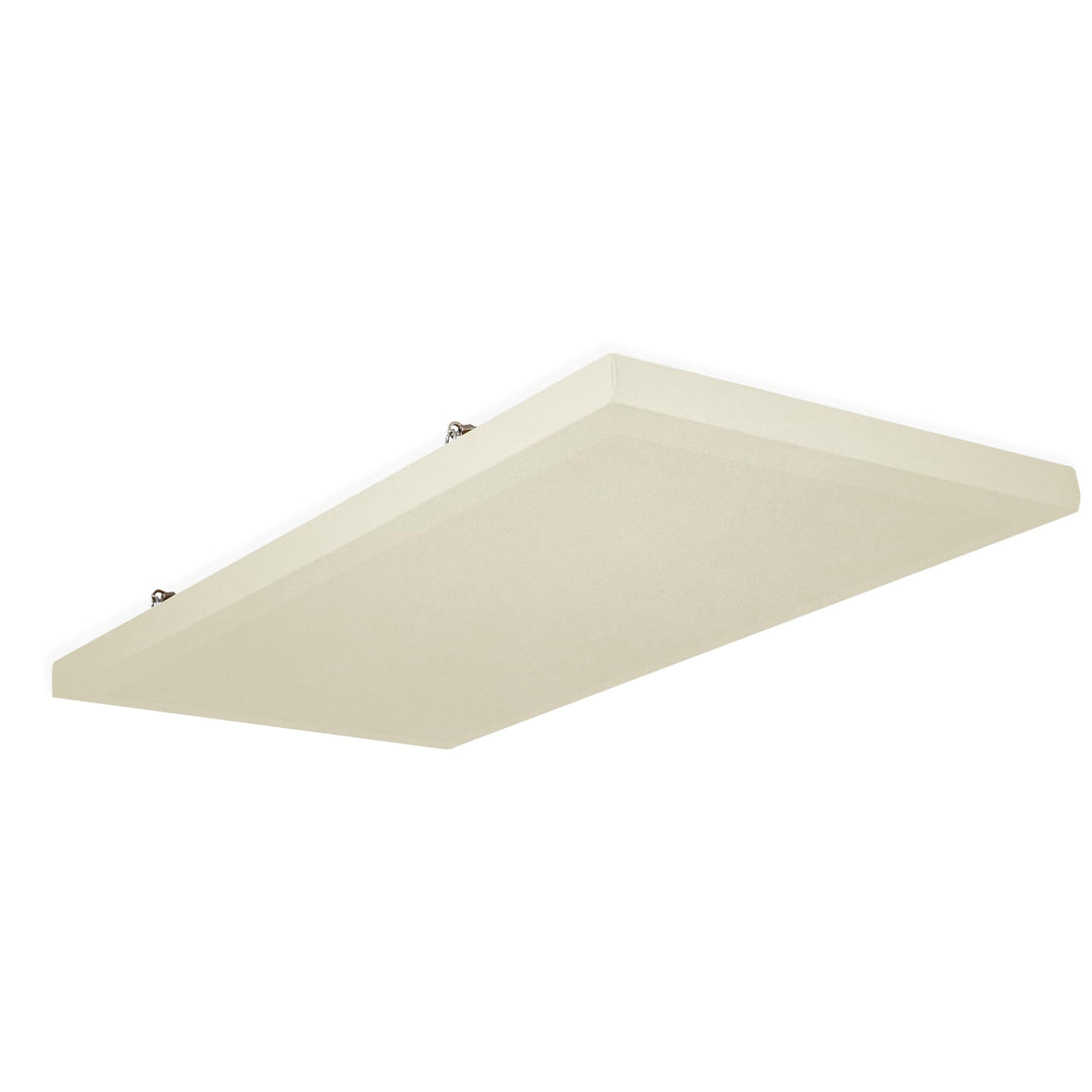 SILENT4® Schallabsorber Wand & Decke 120x60x5cm Akustikbild Akustikpaneele mit Akustikwolle, Schraub