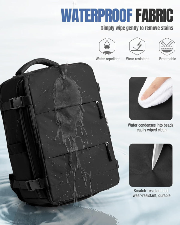SZSYCN Handgepäck Rucksack 40x20x25 Ryanair Reiserucksack Damen Handgepäck flugzeug Easyjet 45x36x20