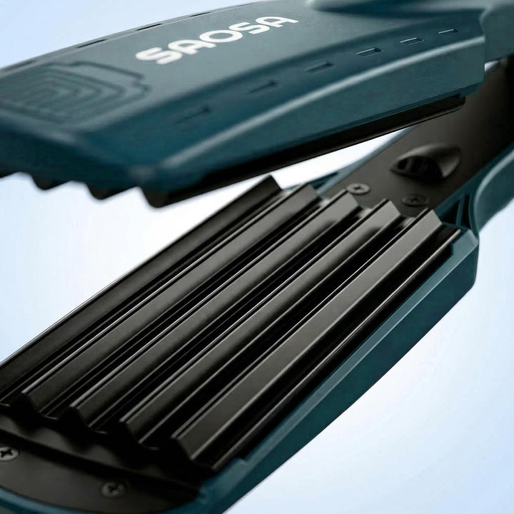Kreppeisen für die Haare SAOSA Keramik Crimping iron for Hair Glätteisen Haarglätter Kreppeisen und