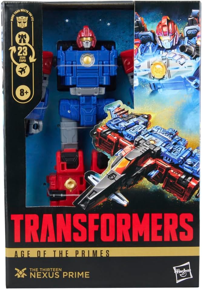 Transformers Age of the Primes The Thirteen Nexus Prime, verwandelbare Voyager-Klasse Action-Figur (