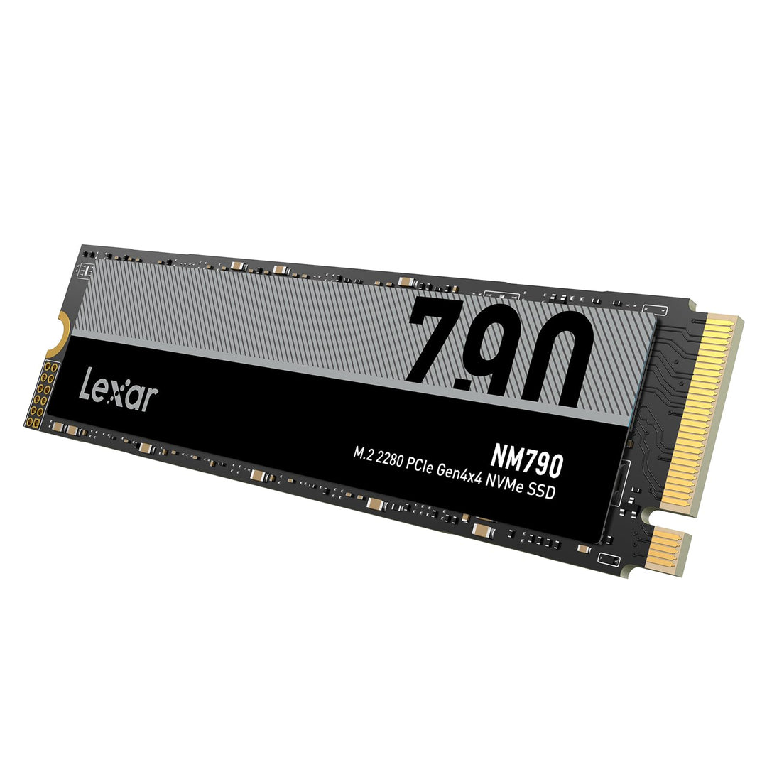 Lexar NM790 2TB Interne SSD, PCIe Gen4x4 NVMe 1.4 M.2 2280 SSD, Bis zu 7400MB/s Lesen, 6500MB/s Schr