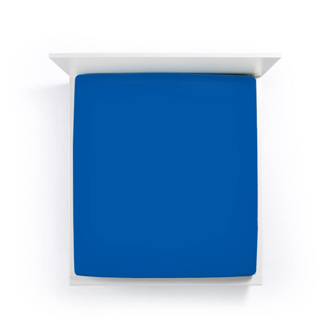 Bella Donna Jersey Spannbettlaken 140/200 - 160/220cm - 0183 (Royalblau)