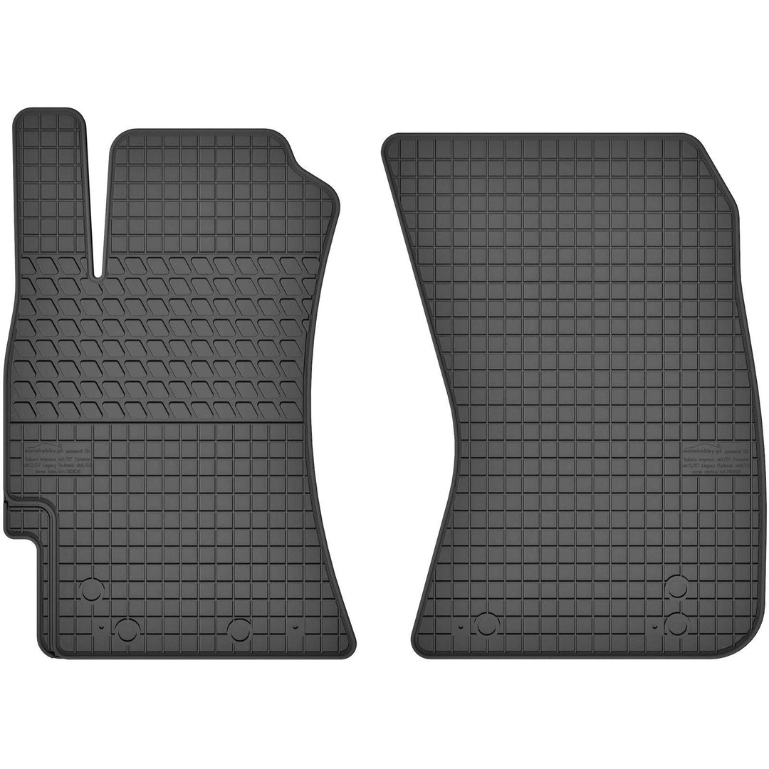 AGCPdirect Gummi Matten Fussmatten Passgenau Vorne Set für Subaru Forester SH 2008-2013 und Subaru I