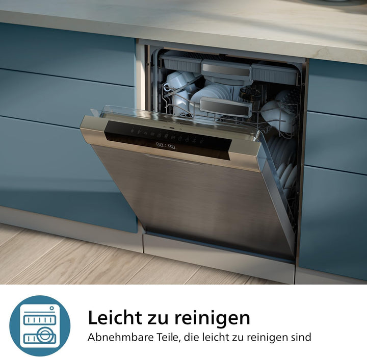Philips 5000 Series Standmixer - Mini Smoothie Maker, Abnehmbare Klingen, 700ml Becher, ProBlend Plu