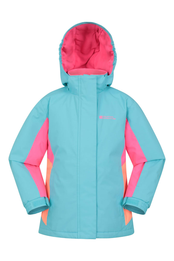 Mountain Warehouse Honey Skijacke für Kinder - Schneedicht, Kinderjacke mit Fleecefutter, Schneerock