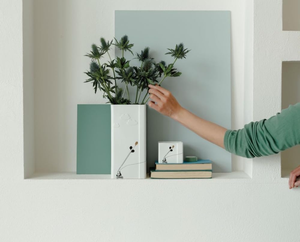 Bildergeschichten Vase Regenwolken