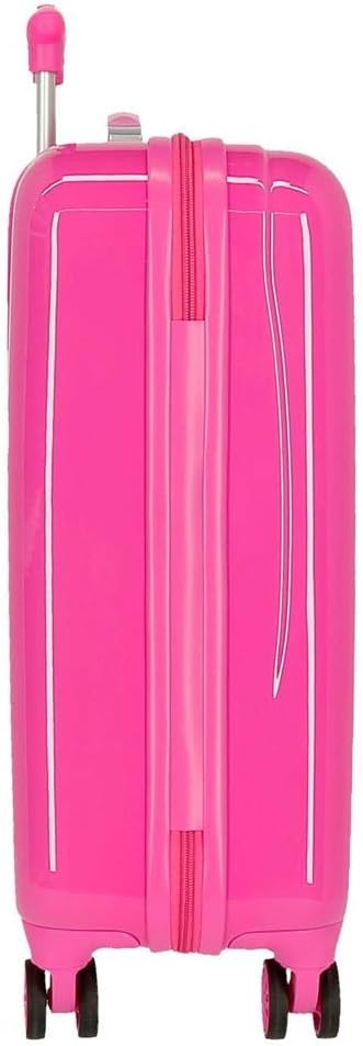 Disney Frozen Die Eiskönigin Dream of Magic Kabinenkoffer Rosa 37x55x20 cms Hartschalen ABS Kombinat
