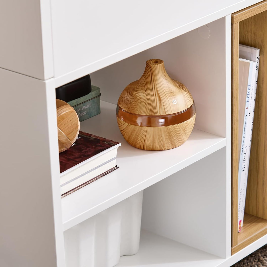 SoBuy Aktenschrank Aktenschrankwagen Druckertisch Druckerständer Rollcontainer mit 4 Rollen Lagersch