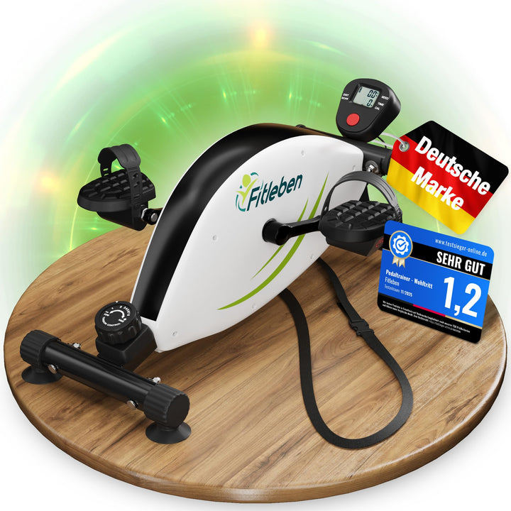 Wohltritt Pedaltrainer für Senioren testsieger, höhenverstellbarer Heimtrainer für Senioren, gelenks