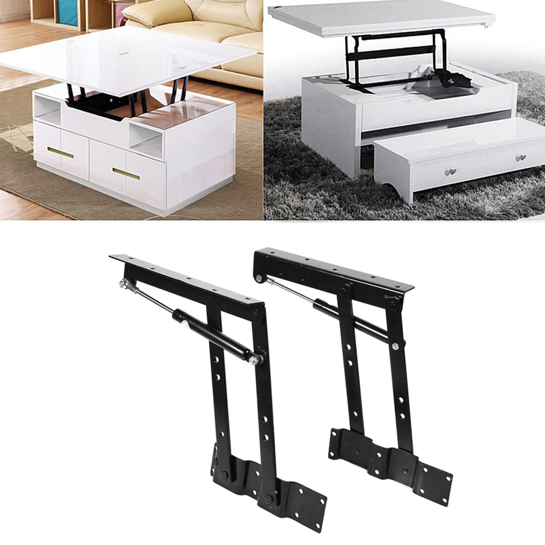 1 Paar zusammenklappbar Kaffee Tisch Schreibtisch Lifting Rahmen Mechanismus Möbel Hardware Lift-Up-