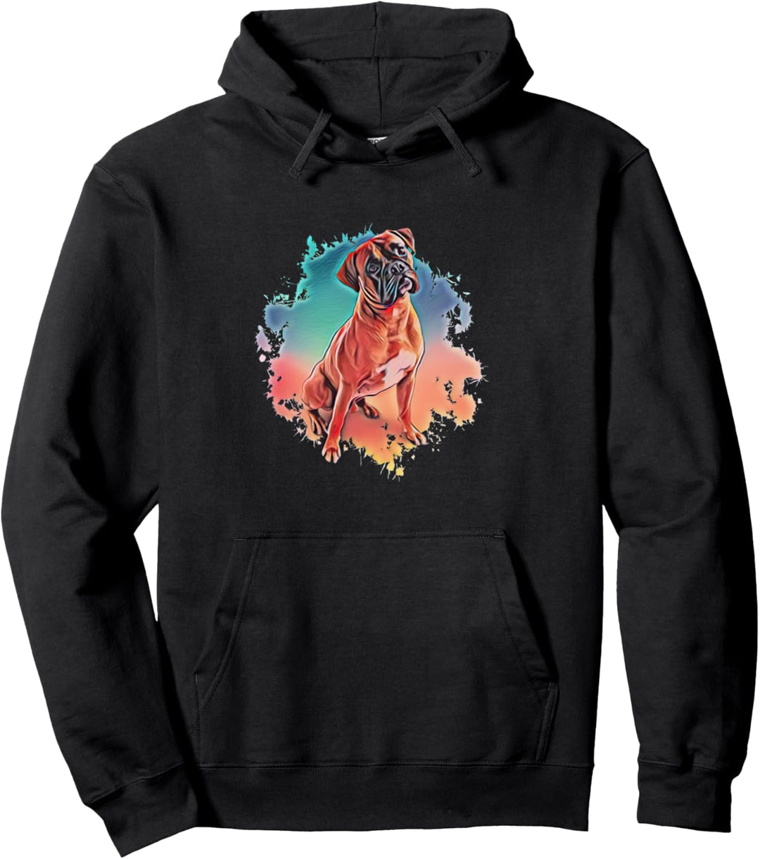 Boxer Dog Deutscher Boxer Pullover Hoodie