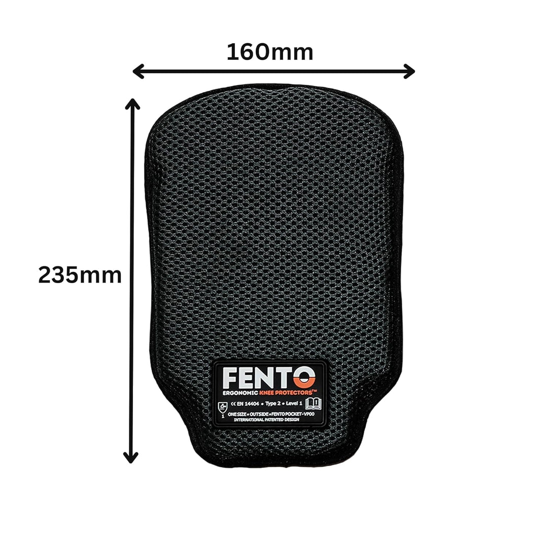 FENTO POCKET | Premium-Knieschoner für Profis wie Installateure, Elektriker und Landschaftsgärtner |