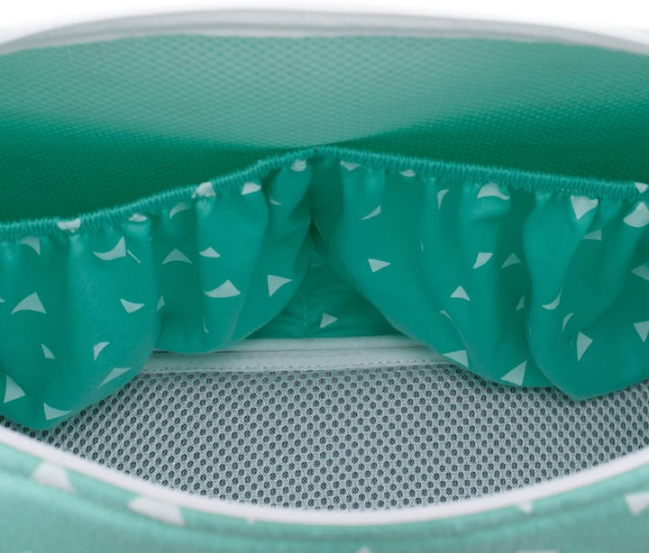 JYOKO KIDS Kinderwagentasche + Wickeltisch, Gestrickter Stoff, Baby Tasche Kinderwagen Organizer (kl