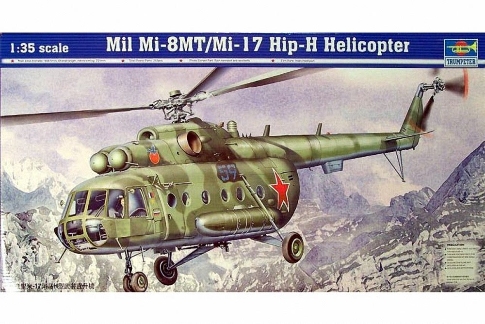 Trumpeter 05102 Modellbausatz Mil Mi-8MT/Mi-17 Hip-H Helicopter
