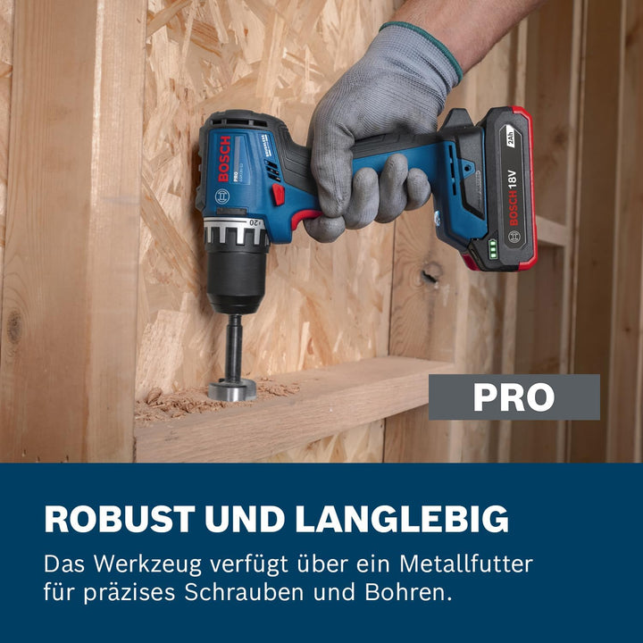 Bosch PRO 18V System Akku-Bohrschrauber GSR18V-52