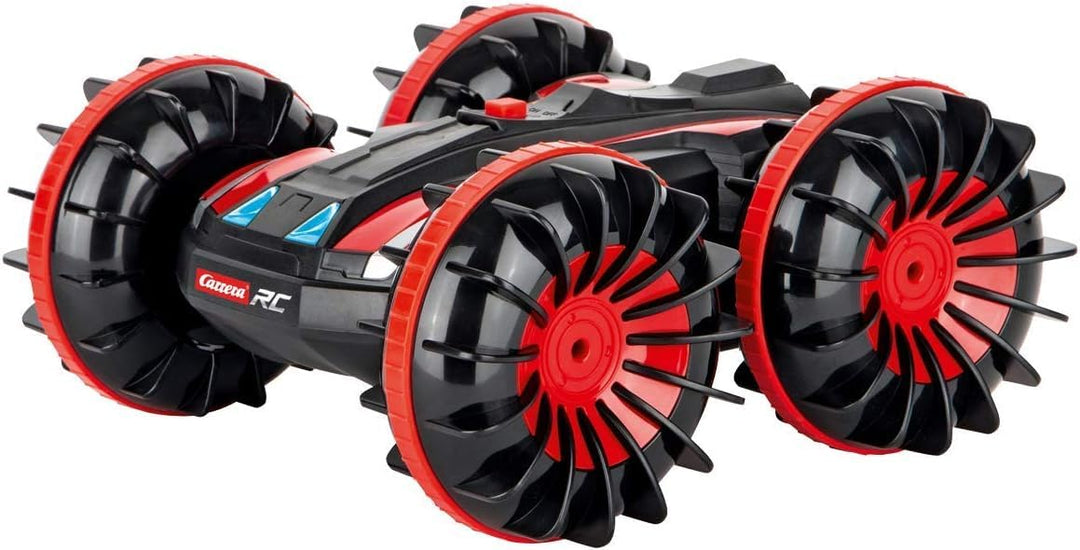 Carrera 2,4 GHz All-Terrain Stunt Car - Water Car amphibisches ferngesteuertes Auto | Spritzwasserge