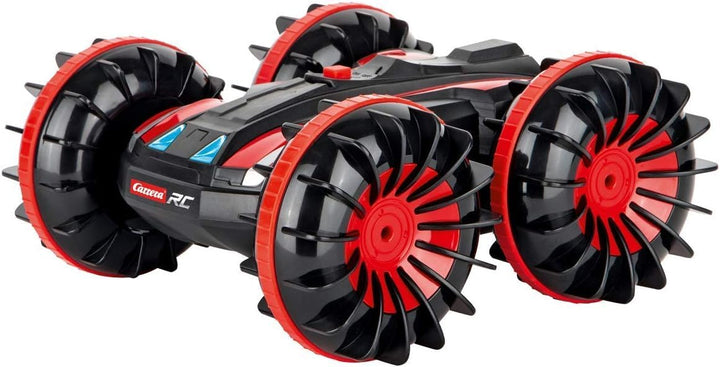 Carrera 2,4 GHz All-Terrain Stunt Car - Water Car amphibisches ferngesteuertes Auto | Spritzwasserge