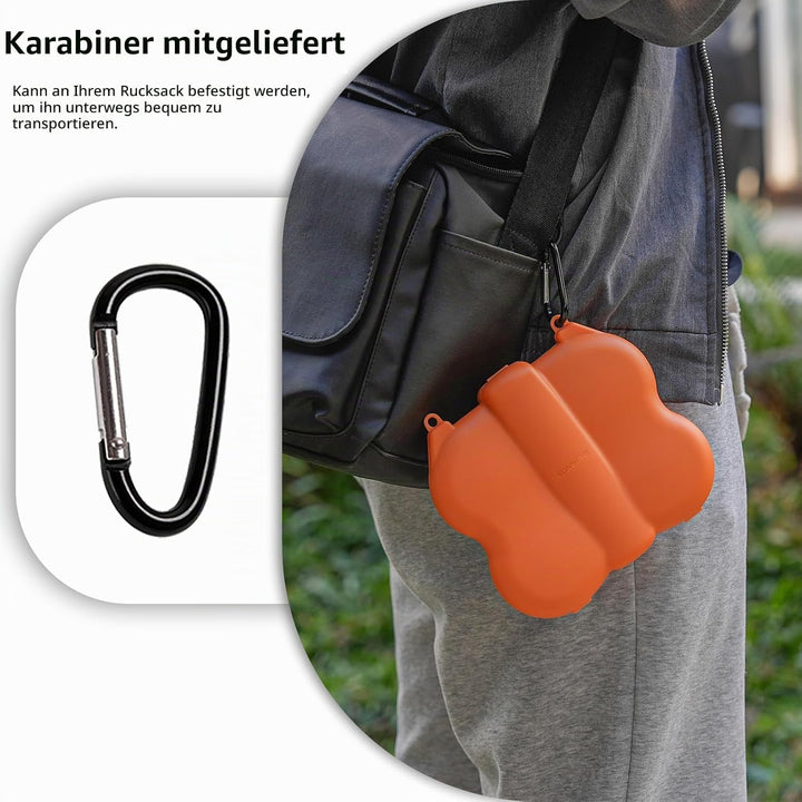 ZJRXM Neo 2 Tasche, Tragbar Hartschalen Schutz Case für DJI Neo 2 Drohne, Entzückend Schmetterlinge