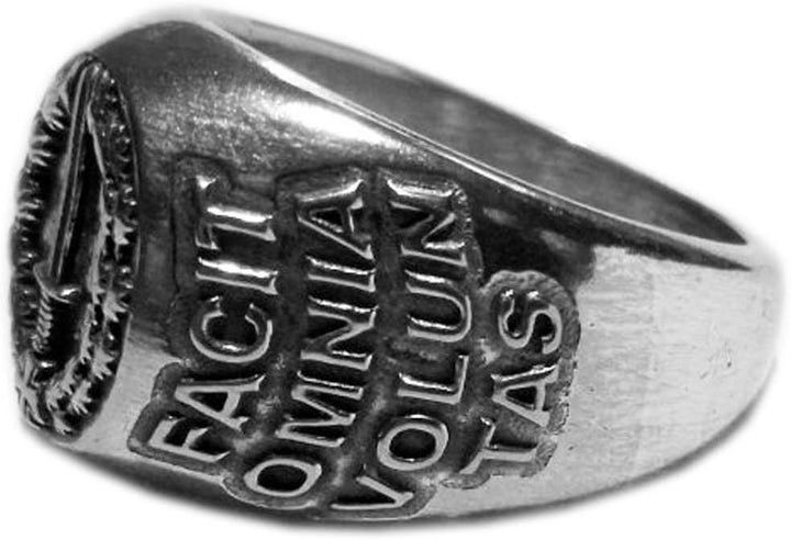 MK-Art Militaria Deutscher Ring Kommando Spezialkräfte KSK mit Motto Facit Omnia Voluntas (Der Wille
