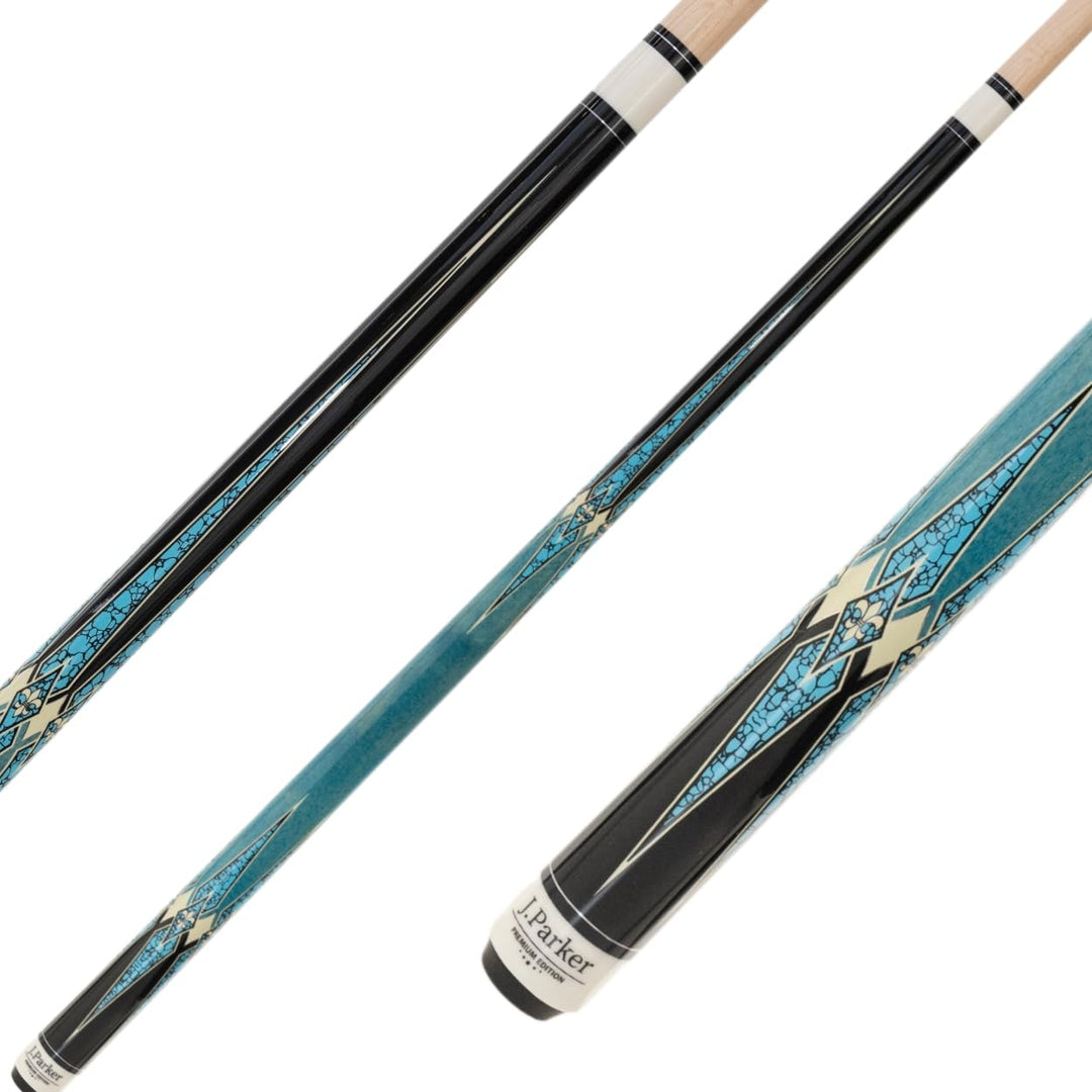 Parker Billard Queue Pool Magic, 2-teilig, PM-1 und PM-2, Top Design Billardqueue, super Qualität, h