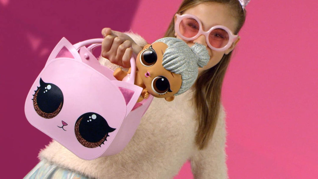 LOL Surprise Sammelbare Modepuppen - Mit Handtasche & Make-up-Überraschungen - Lil Kitty Queen - Ooh
