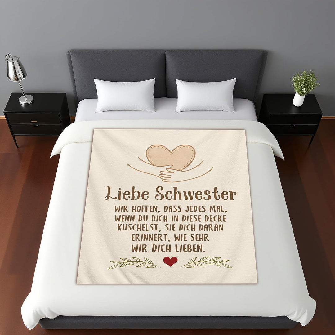 Amorea An Meine Patin Ich hoffe DASS jedes Mal wenn du Dich in Diese Decke kuschelst sie Dich daran