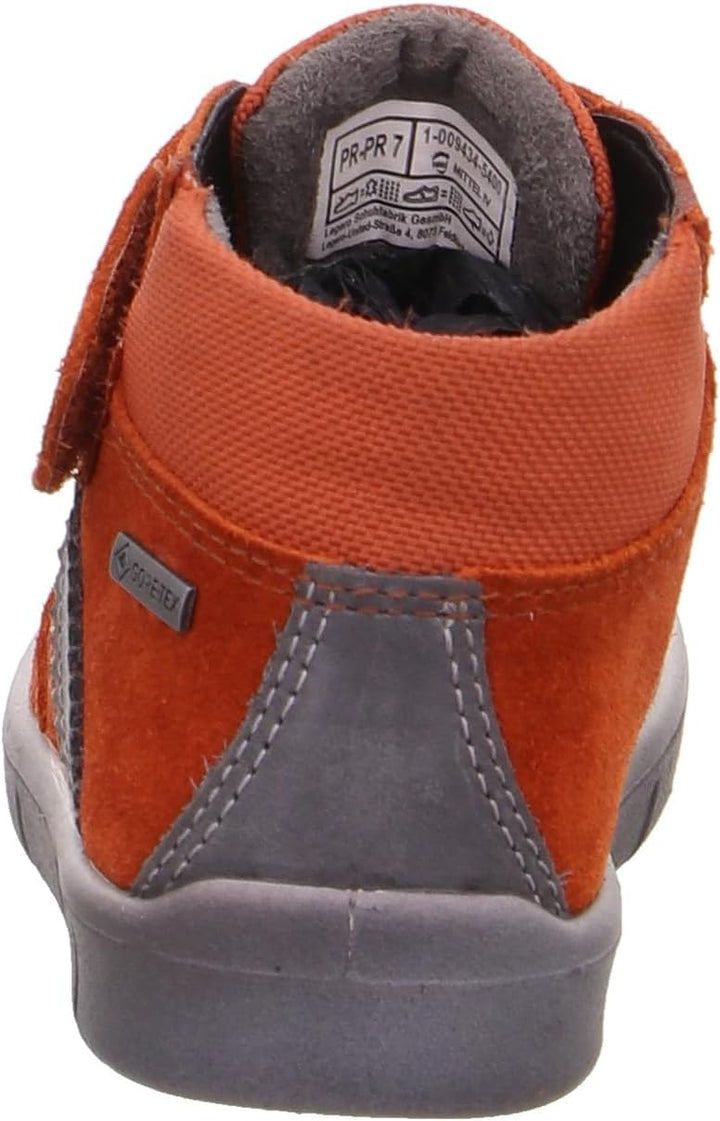 Superfit Baby Jungen ULLI leicht gefütterte Gore-Tex Lauflernschuh 21 EU Rot Hellgrau 5400, 21 EU Ro