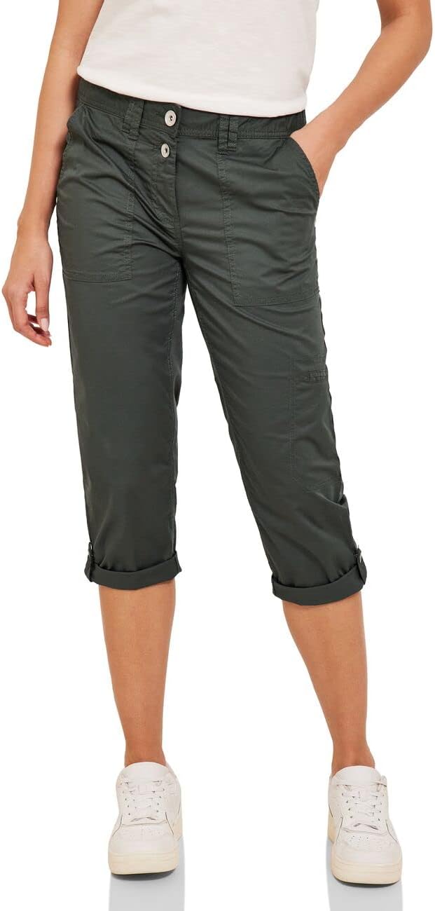 Cecil Damen 3/4 Sommerhose 27W / 22L Easy Khaki, 27W / 22L Easy Khaki