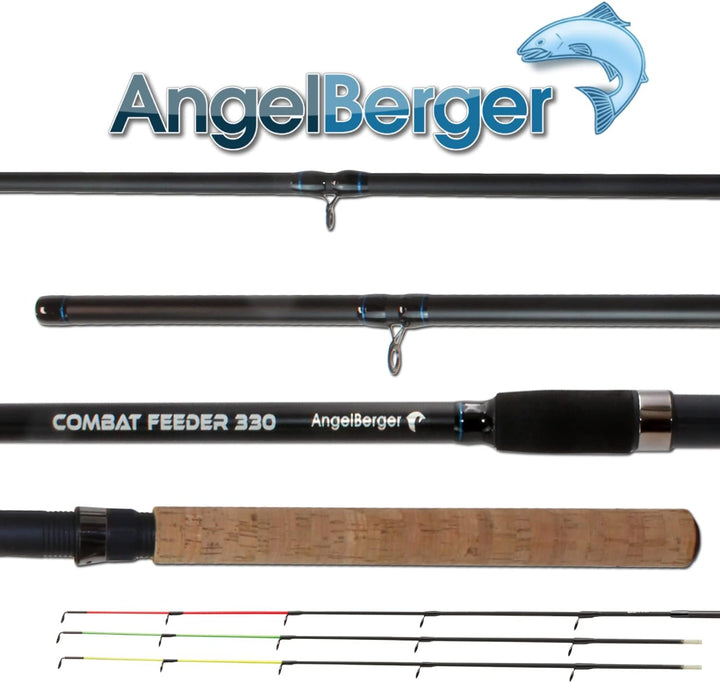 Angel-Berger Combat Feeder 330 Feederrute Carbon Steck Futterkorb Steckrute Angelrute