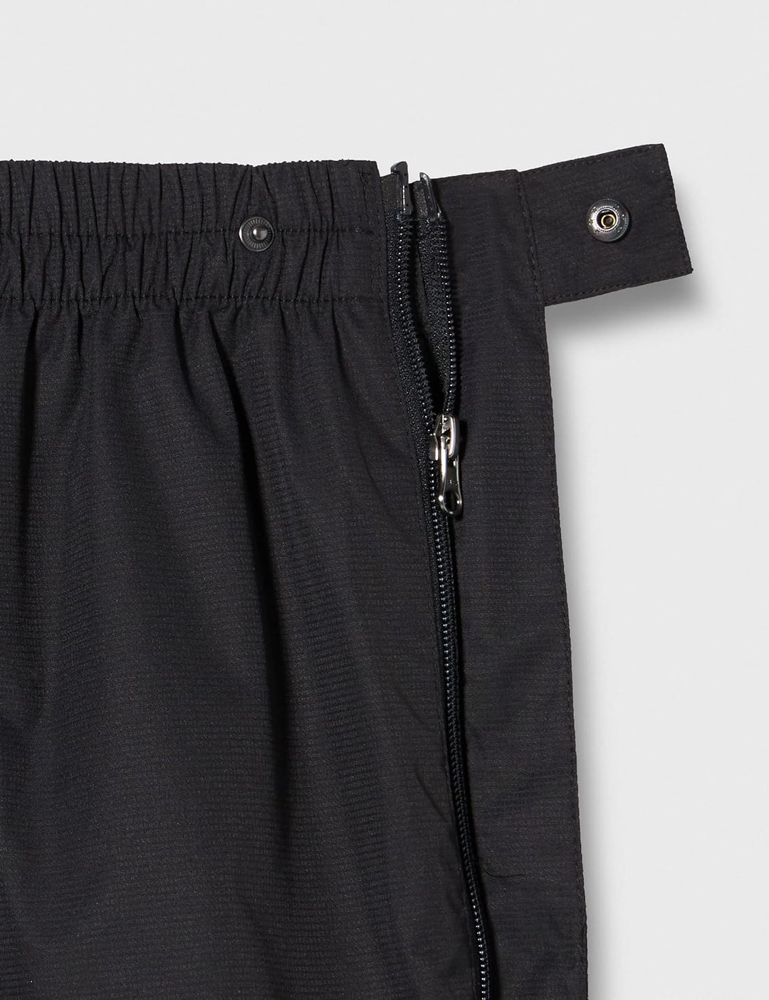 CMP Herren Lange Hose Herren-Regenhose mit Seitlichem Reissverschluss S Schwarz, S Schwarz