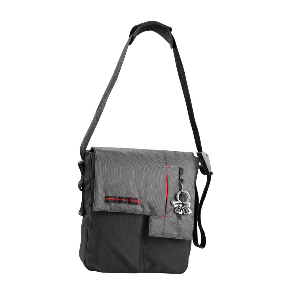 Wickeltasche nine2five Paige - grau/schwarz