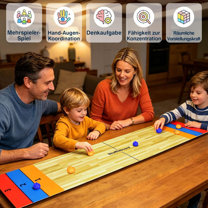 3 in 1 Shuffleboard Bowling Curling Spiel,Shuffleboard Tabelle top Games,Bowling Shuffleboard Tischs