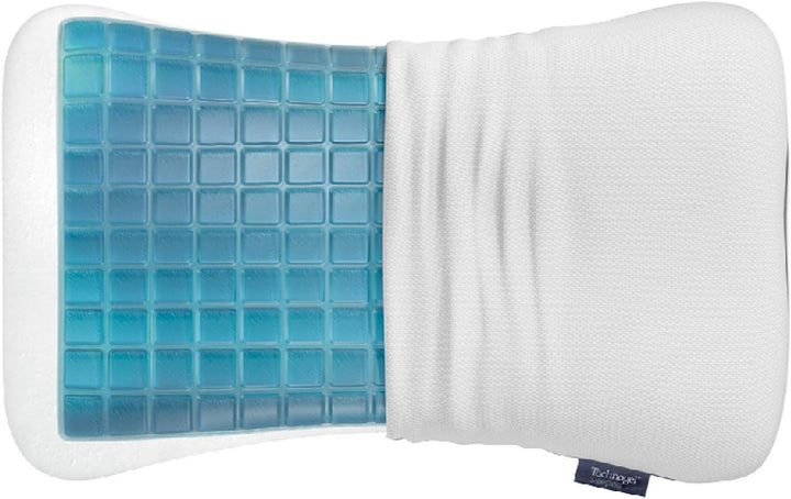 Technogel Nackenstützkissen Pixel Anatomic Curve (66 cm x 40 cm, 9), TG-PIL-EC09, Weiss, 66x40x9