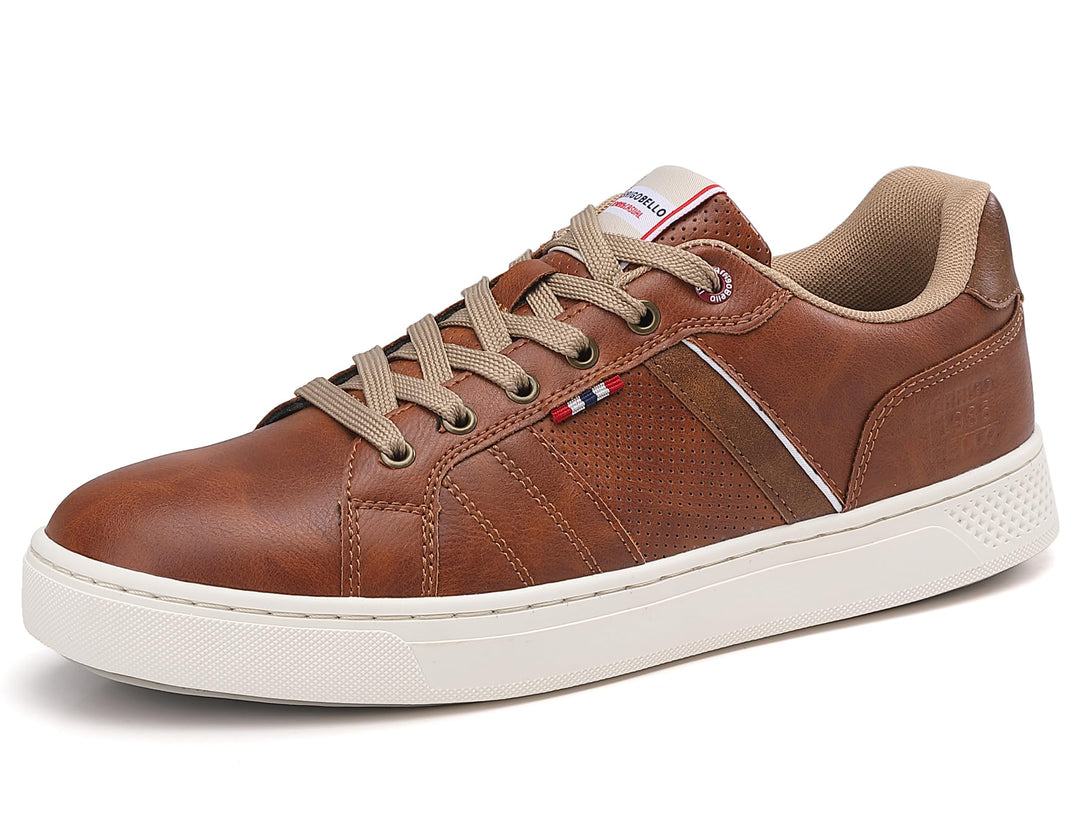 ARRIGO BELLO Herren Freizeitschuhe Schuhe Sneakers Wanderschuhe Leders Laufschuhe Leichtgewicht Outd