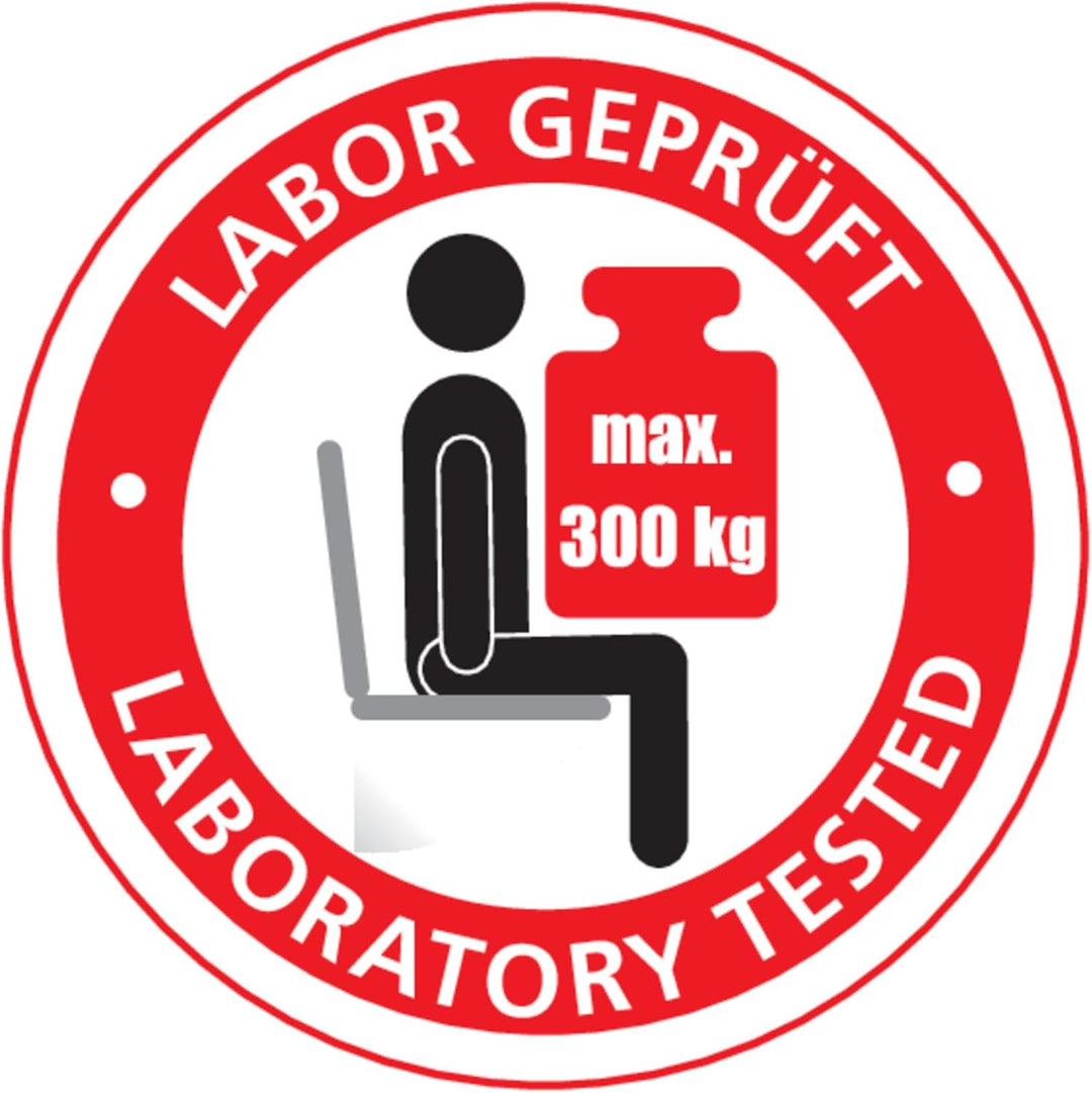 WENKO WC-Sitz Korfu, Toilettensitz mit Absenkautomatik, 300 kg Belastung, WC-Deckel mit Absenkautoma
