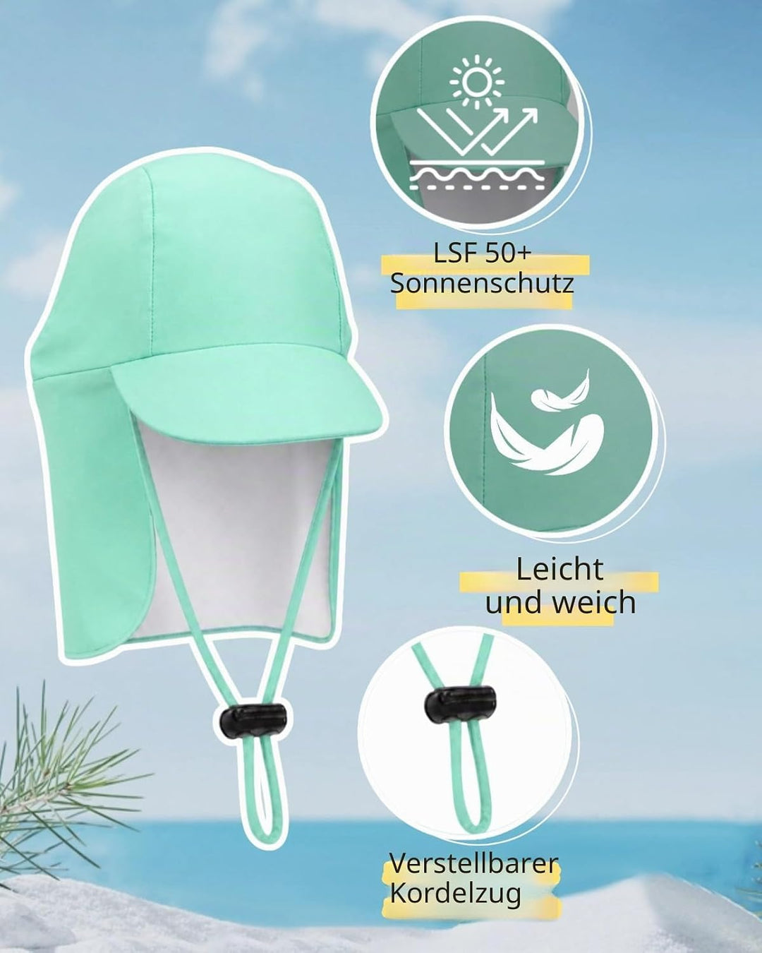 weVSwe Baby Bademode UPF 50+ Schutz Junge Badeanzüge Schrittreissverschluss Langarm mit Sommer Sonne