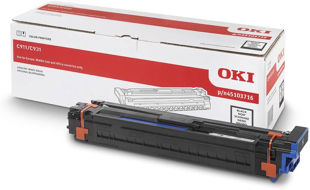 Oki 45103716 Original Toner Pack of 1, schwarz, schwarz