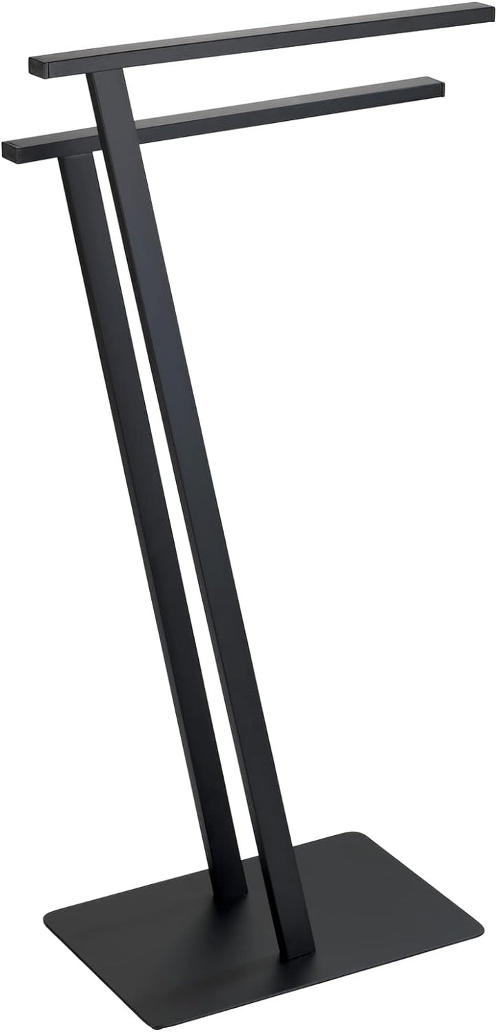 WENKO Handtuchständer Lirio, Handtuchhalter freistehend, Kleiderständer, aus lackiertem Stahl, 20 x