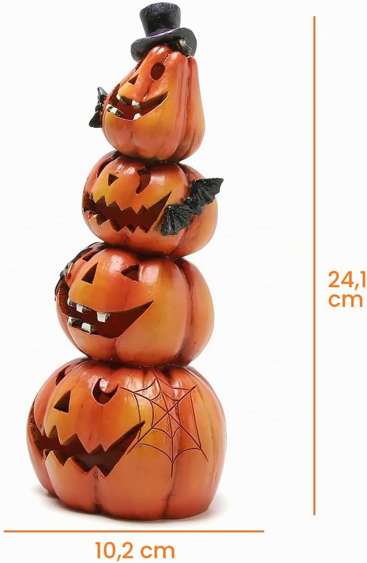 Hodao Halloween-Kürbis-Dekorationen für den Innenbereich, Halloween-Dekorationen für Tisch/Halloween