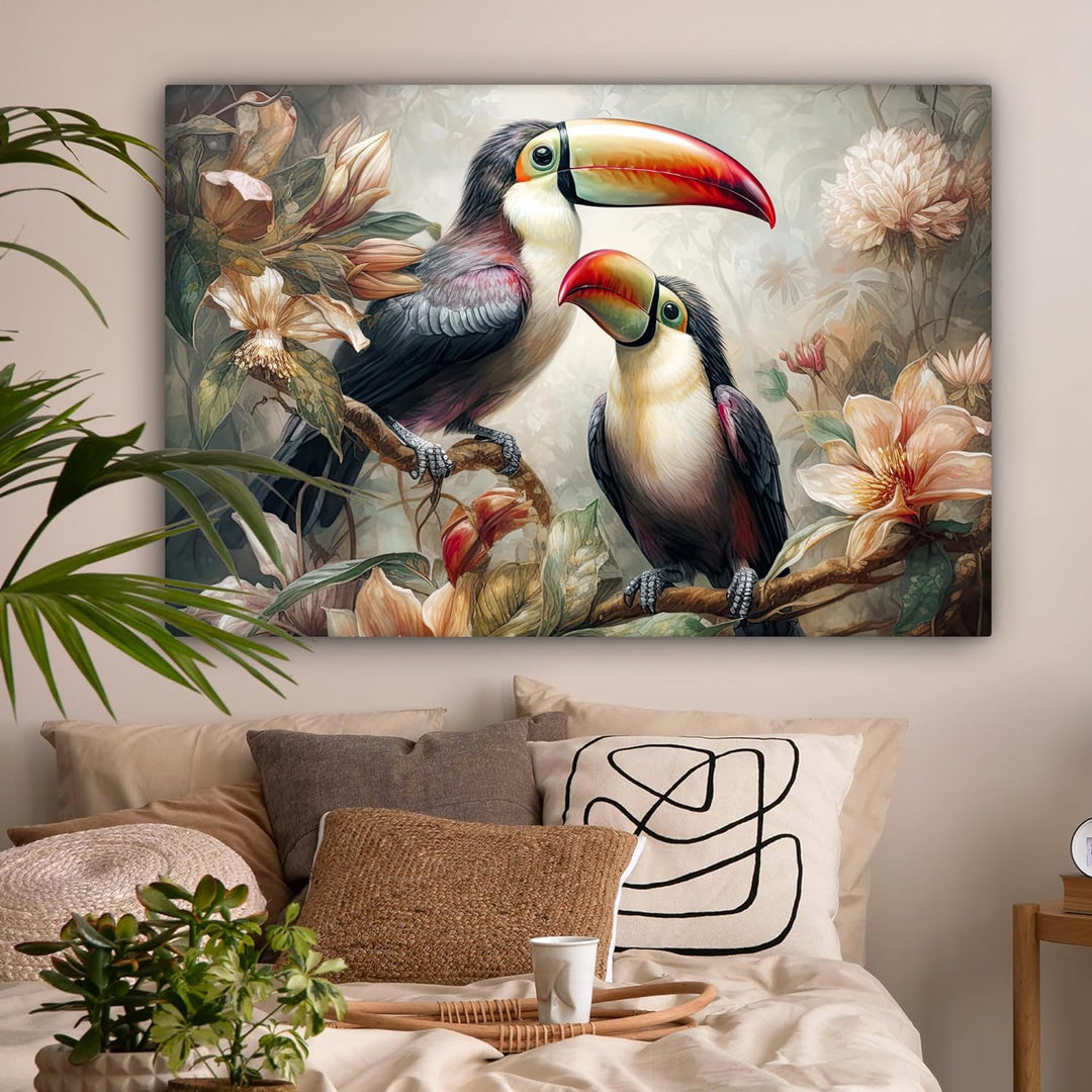 MuchoWow© Bilder Gross 120x80 cm XXL Wohnzimmer Deko Modern Wandbild Foto auf Leinwand Bild Schlafzi